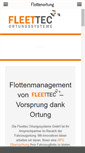 Mobile Screenshot of flottenortung.com